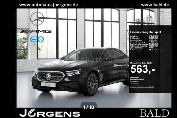 Mercedes Benz E 220 — polovni automobil